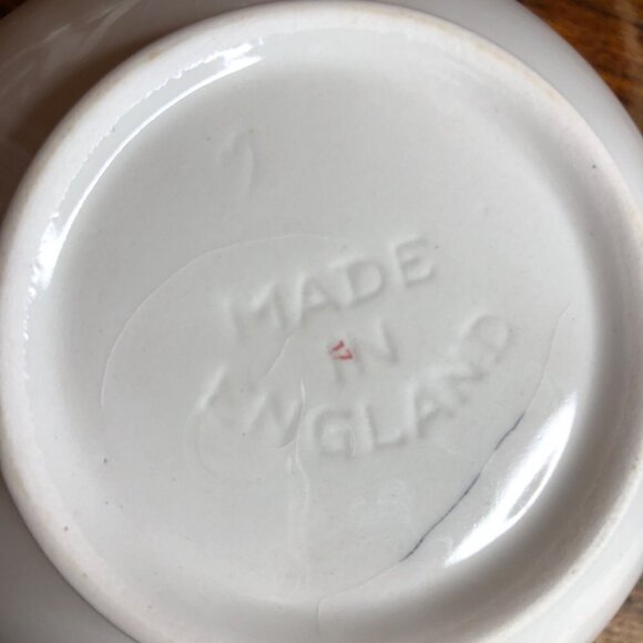 English Calla Lilly Porcelain Sugar Bowl - Picture 3 of 8